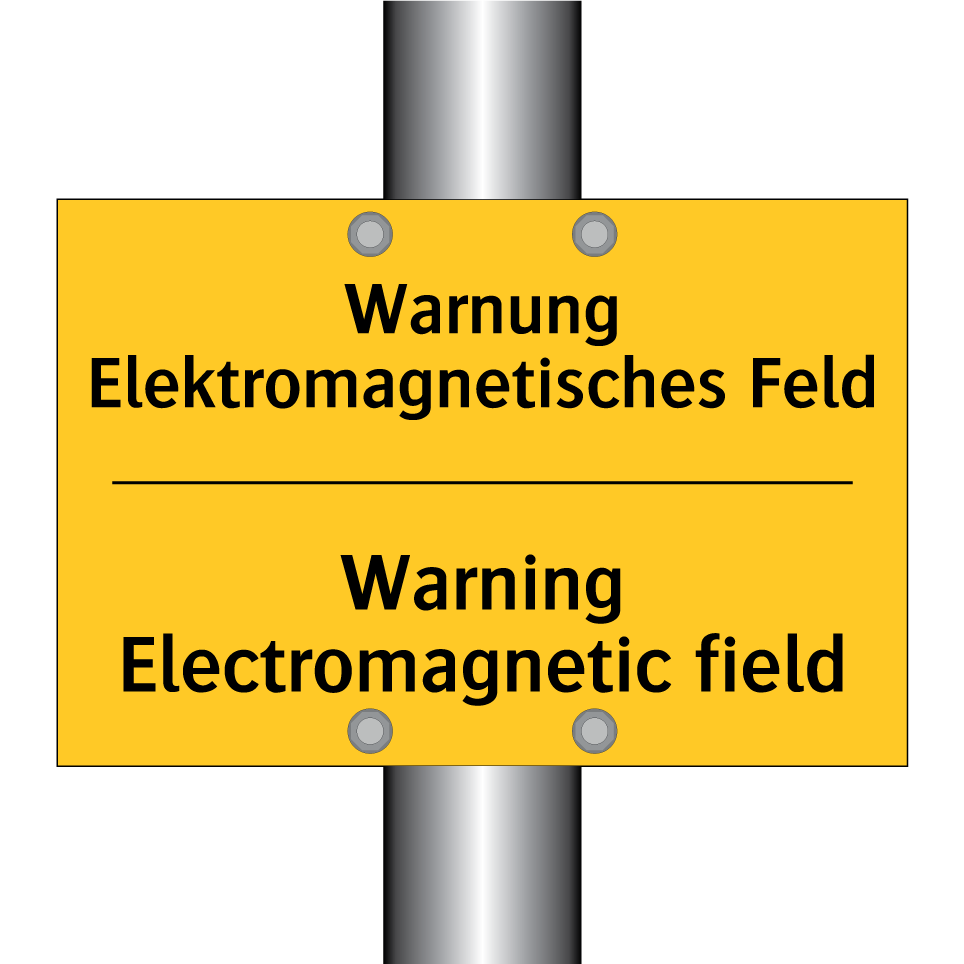 Warnung Elektromagnetisches Feld/.../ - Warning Electromagnetic field