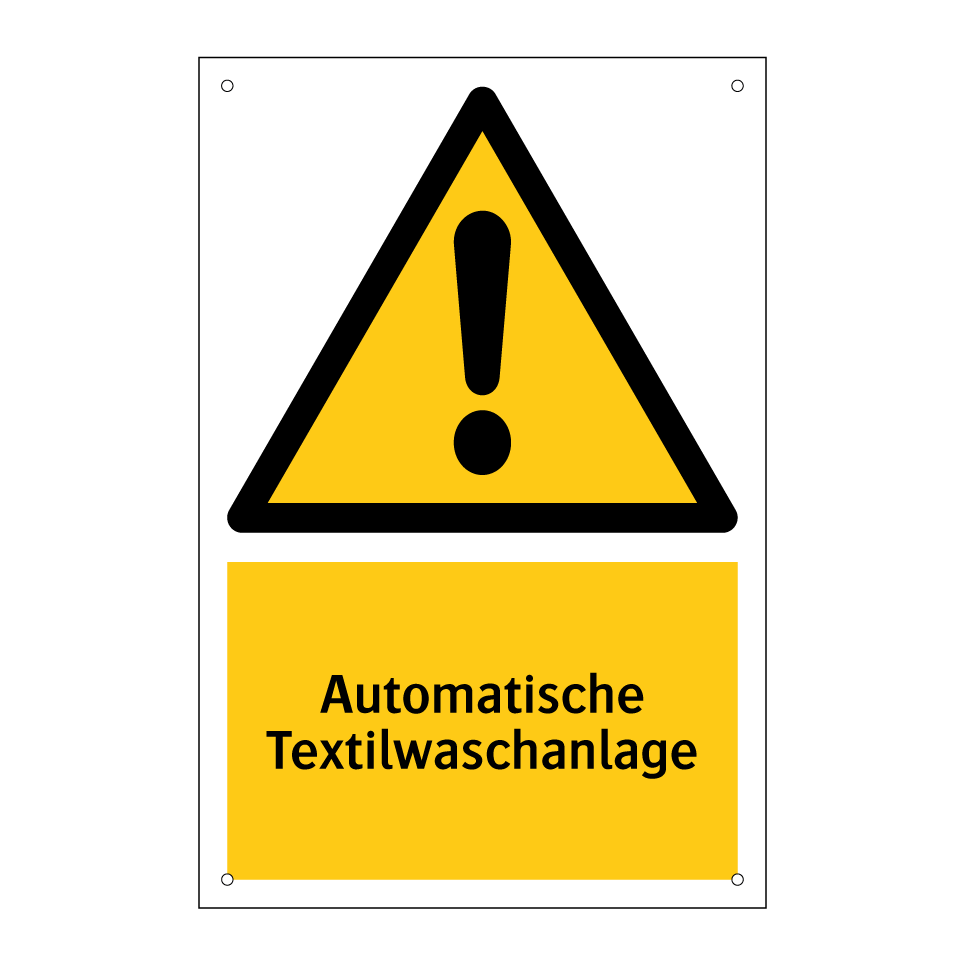 Automatische Textilwaschanlage