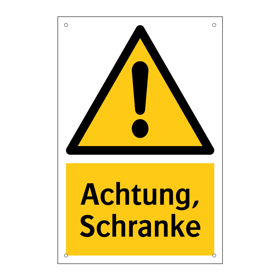 Achtung, Schranke