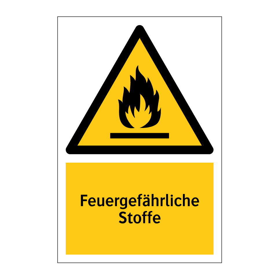Feuergefährliche Stoffe