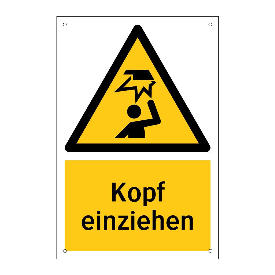 Kopf einziehen