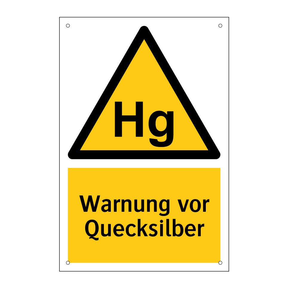 Warnung vor Quecksilber