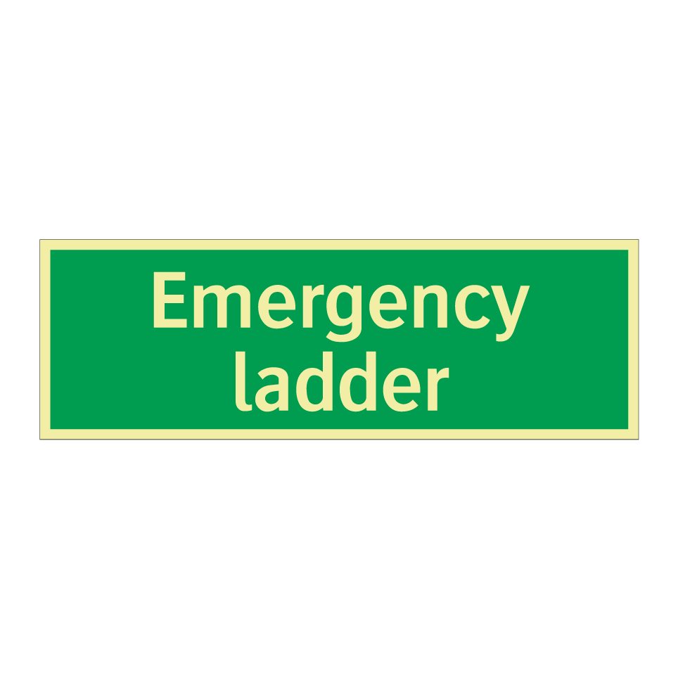 Emergency ladder