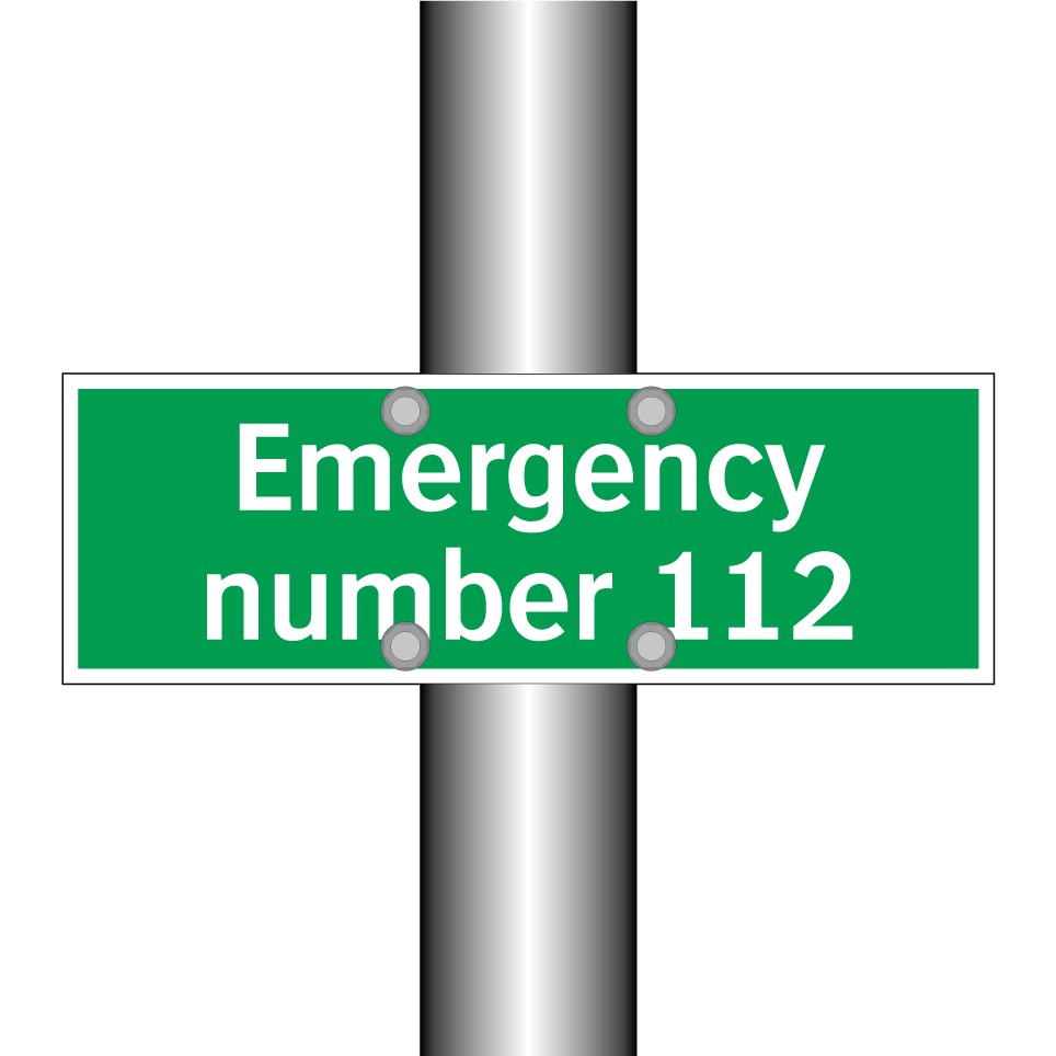 Emergency number 112
