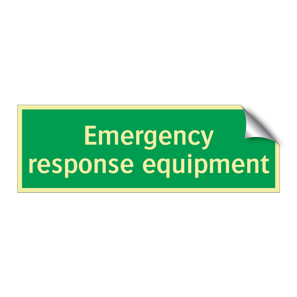 Emergency response equipment