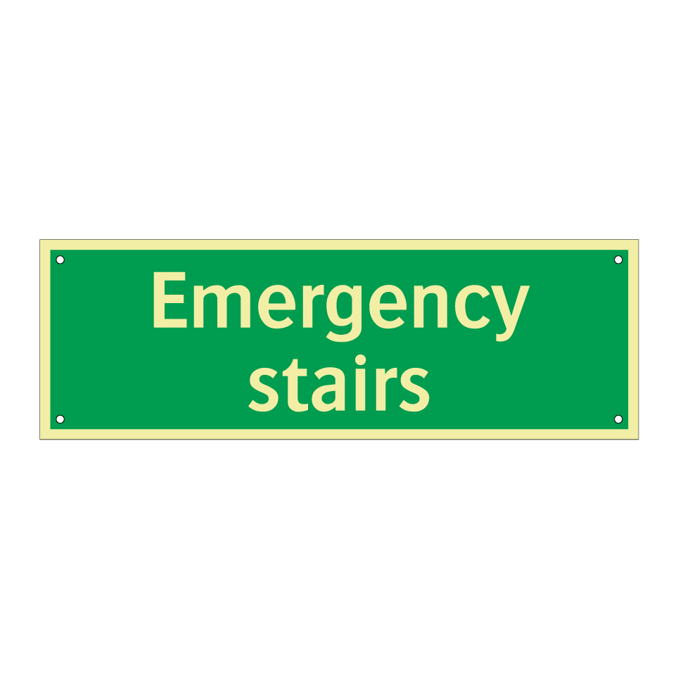 Emergency stairs