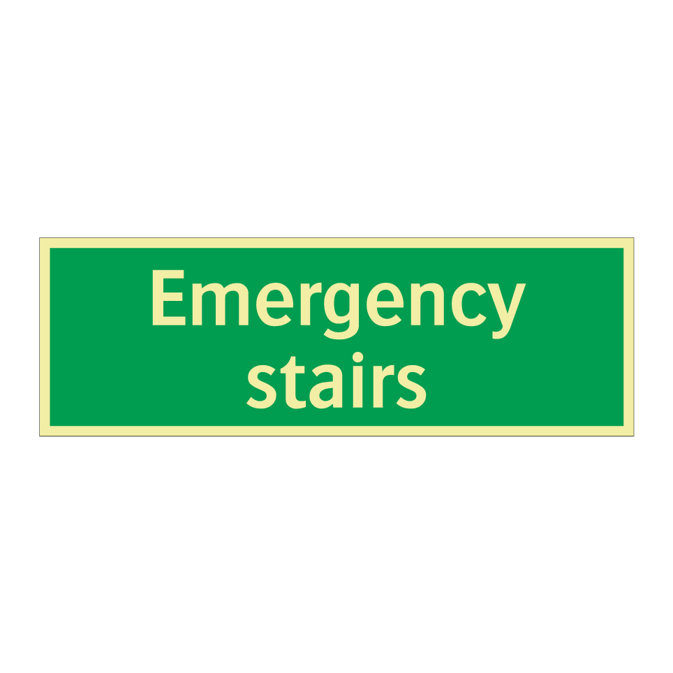 Emergency stairs