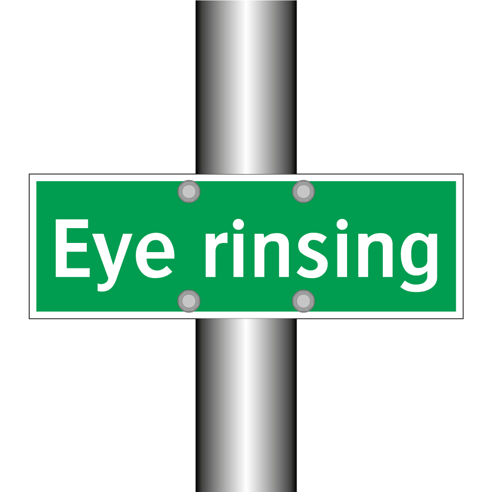 Eye rinsing
