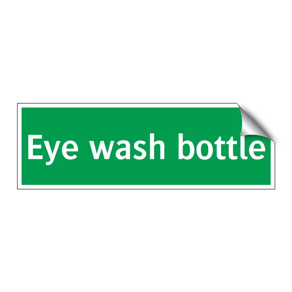 Eye wash bottle