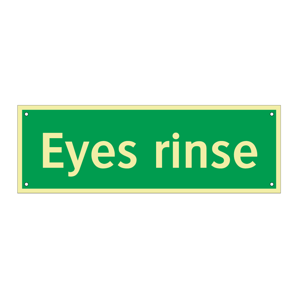 Eyes rinse