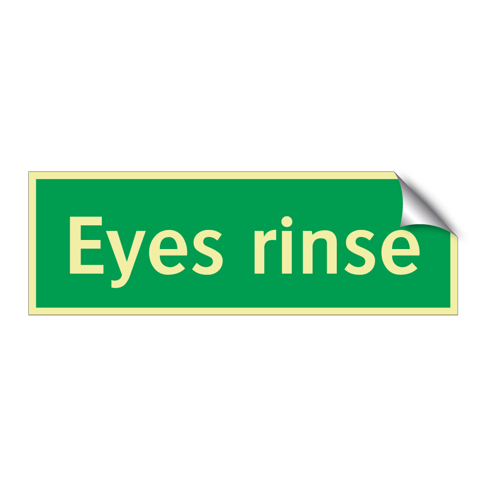 Eyes rinse