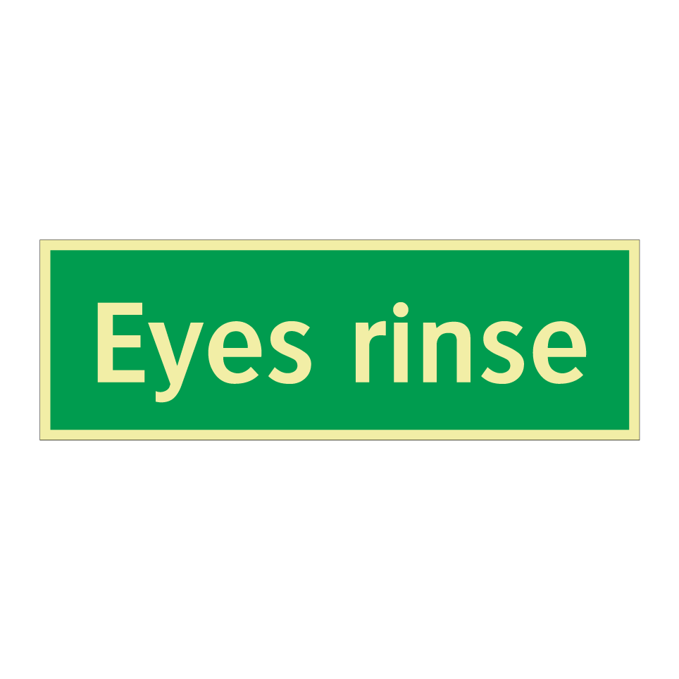 Eyes rinse
