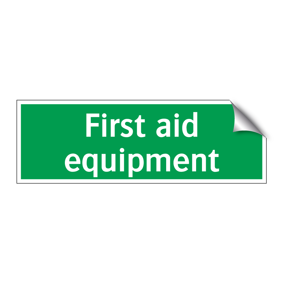 First aid equipment