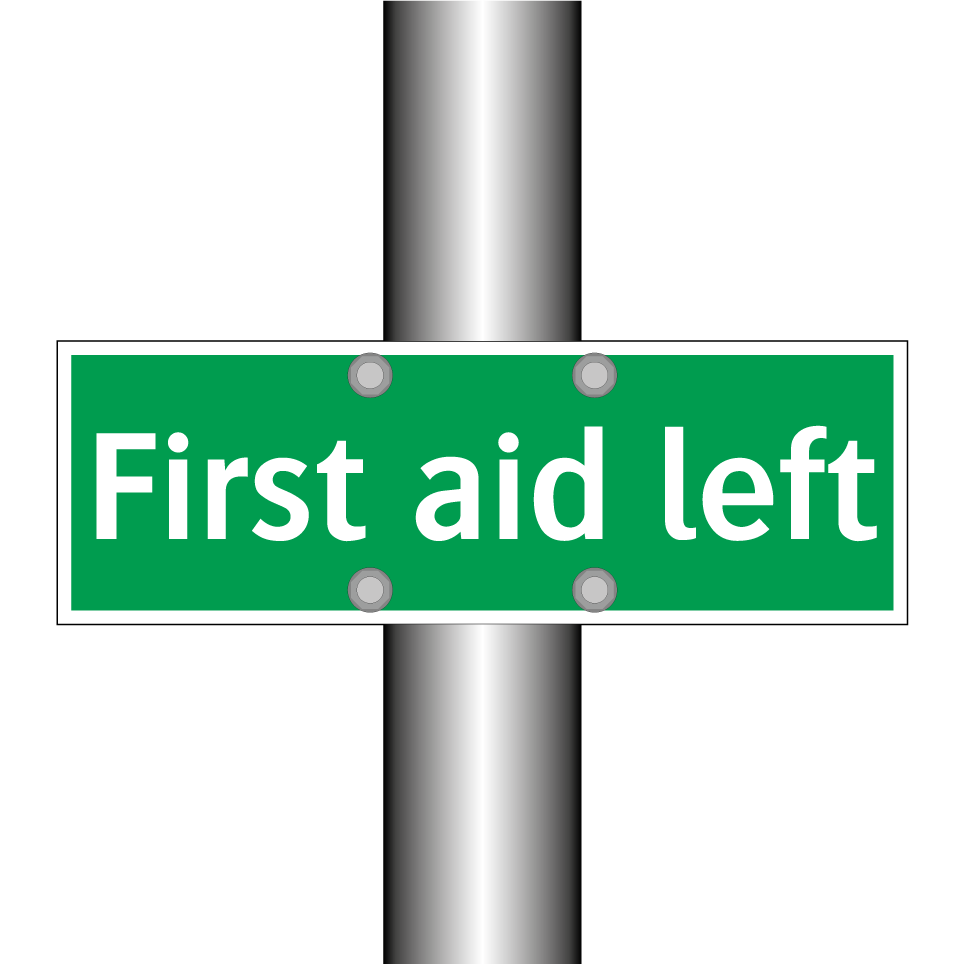 First aid left