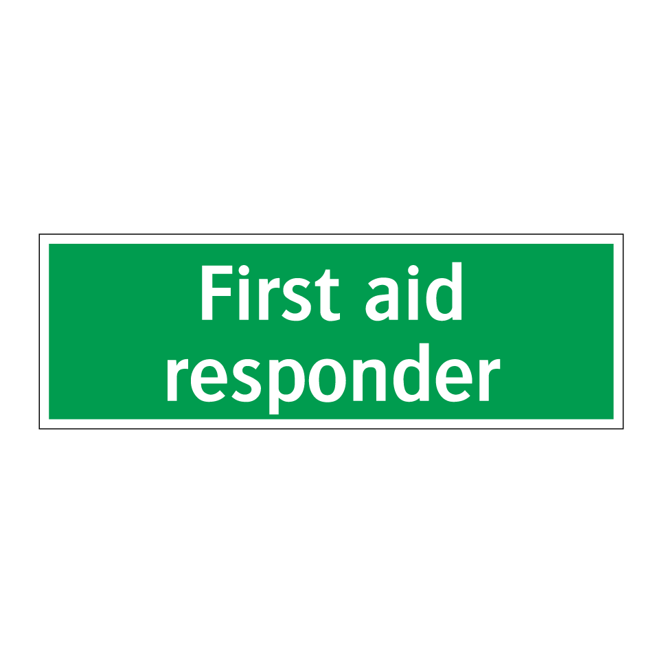 First aid responder