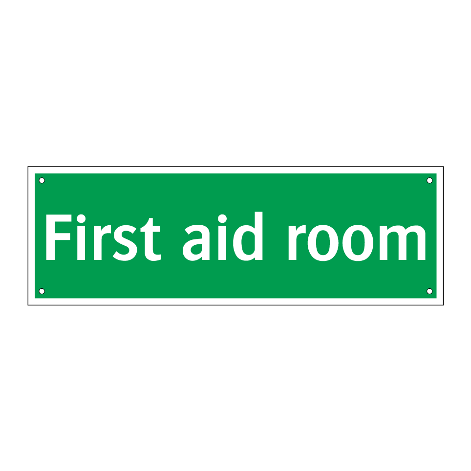 First aid room
