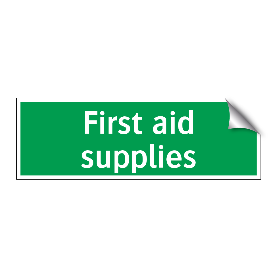 First aid supplies