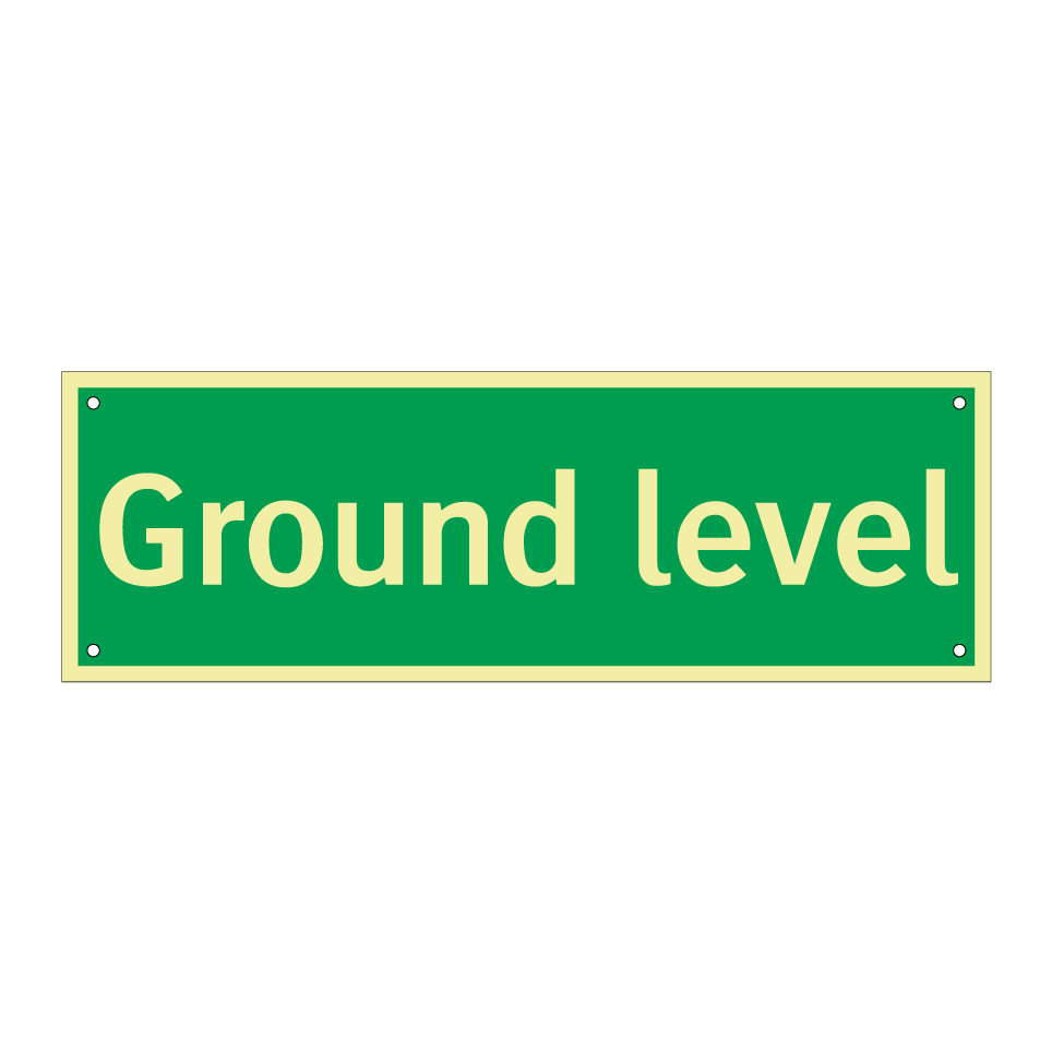 Ground level