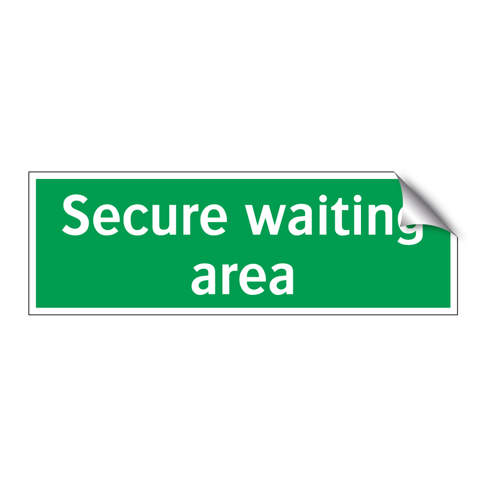 Secure waiting area