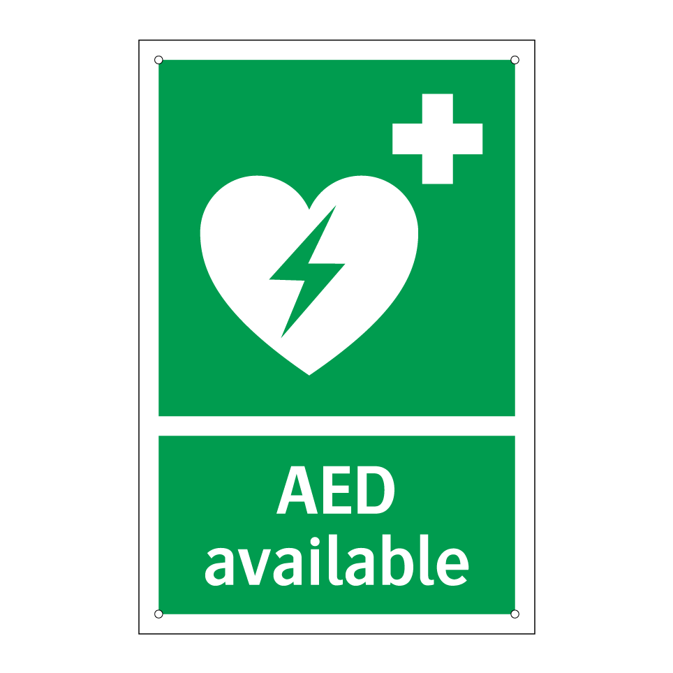 AED available