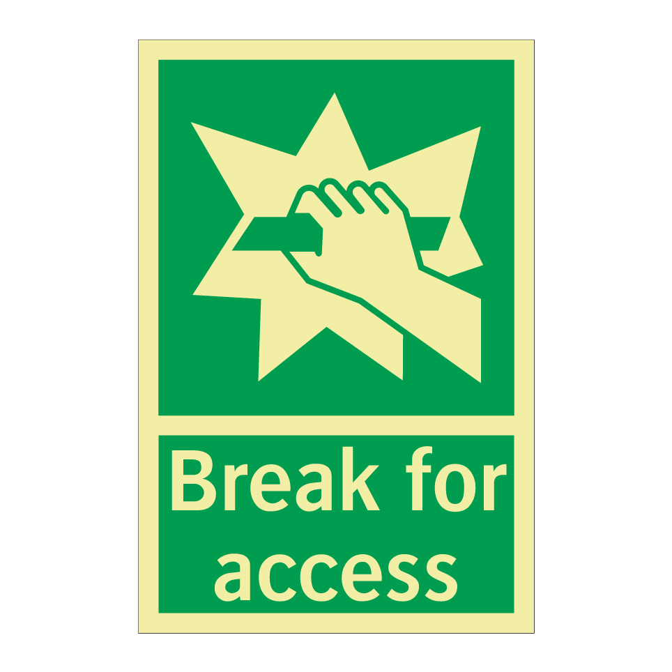 Break for access