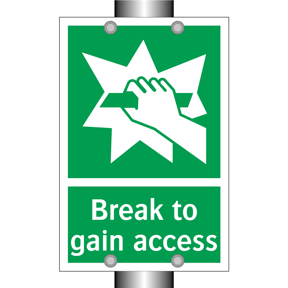 Break to gain access