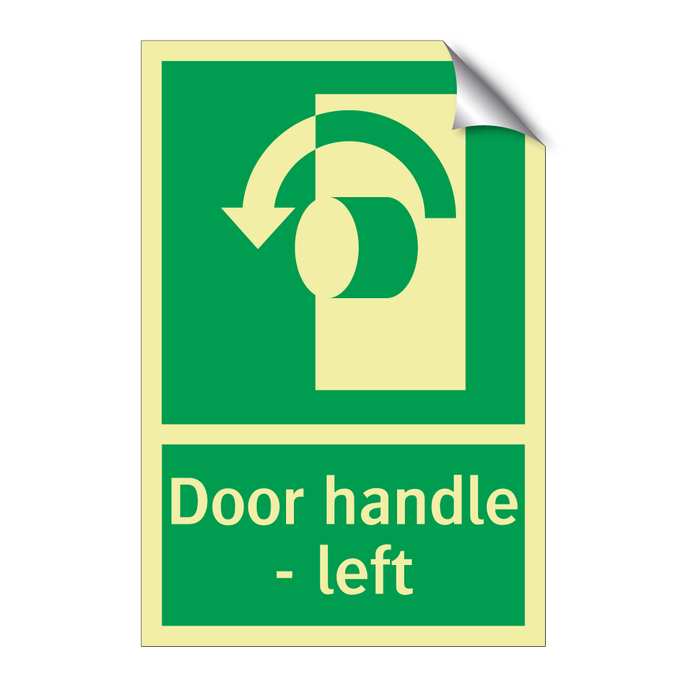 Door handle - left