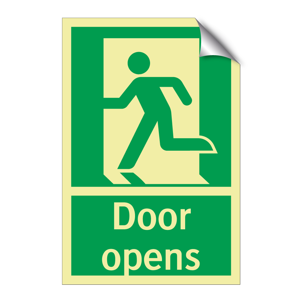 Door opens