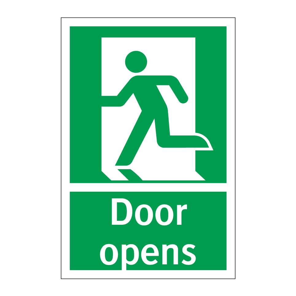 Door opens