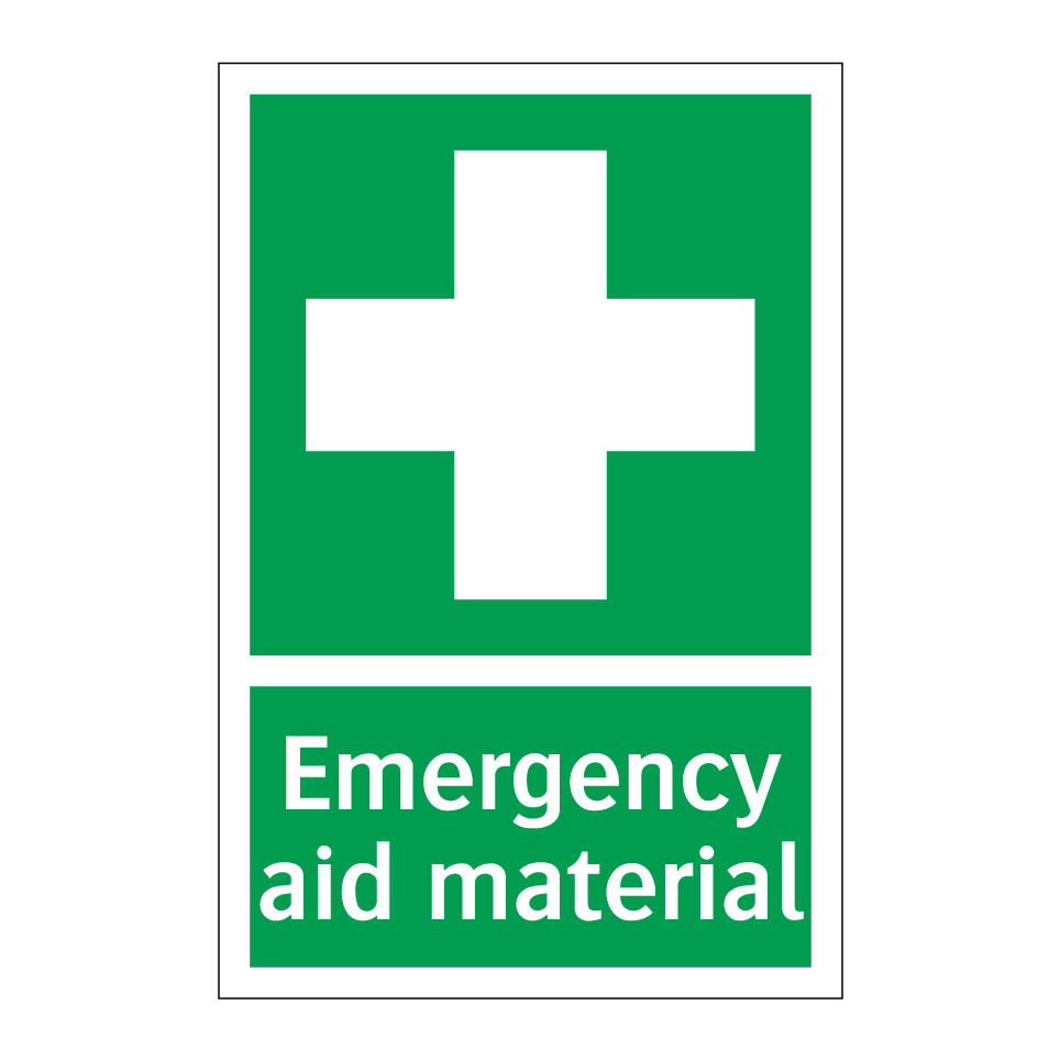 Emergency aid material