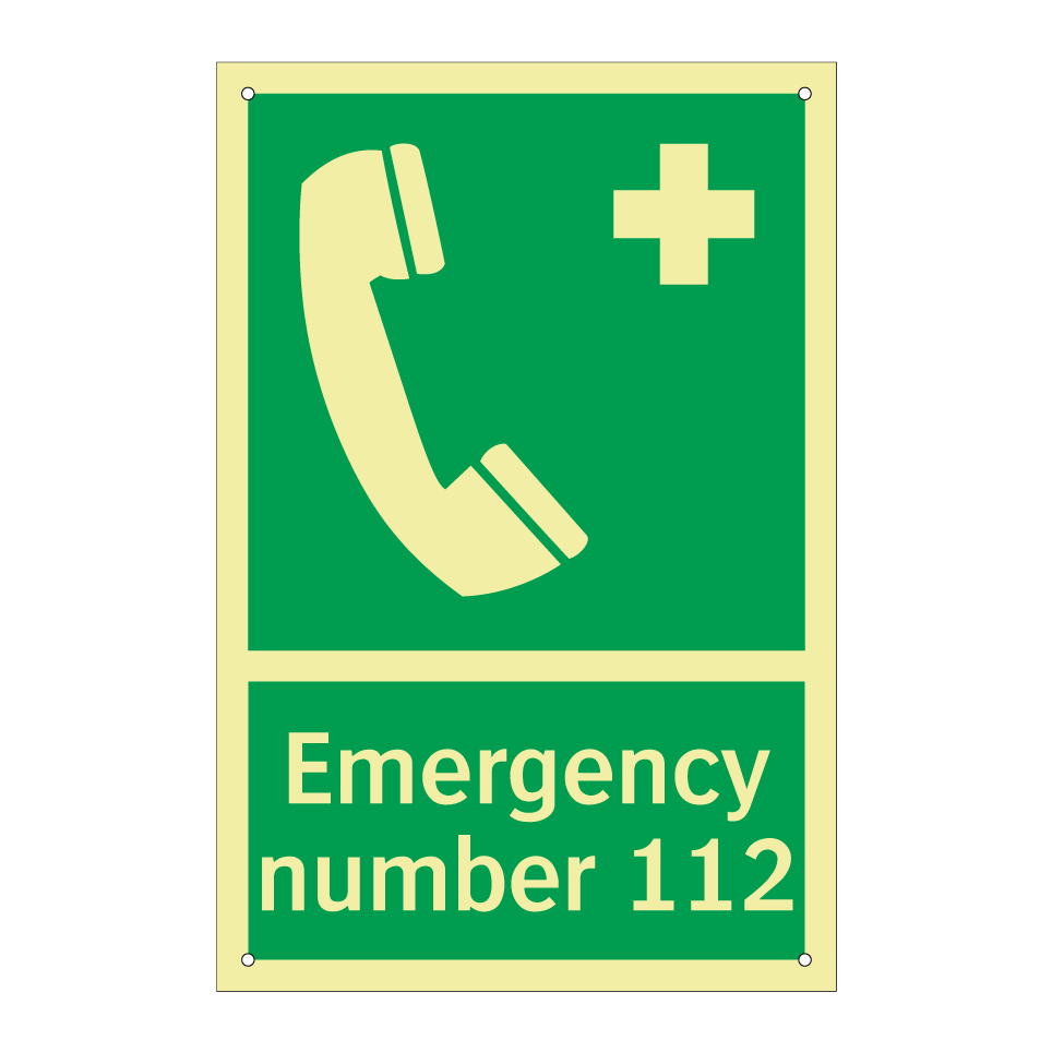 Emergency number 112