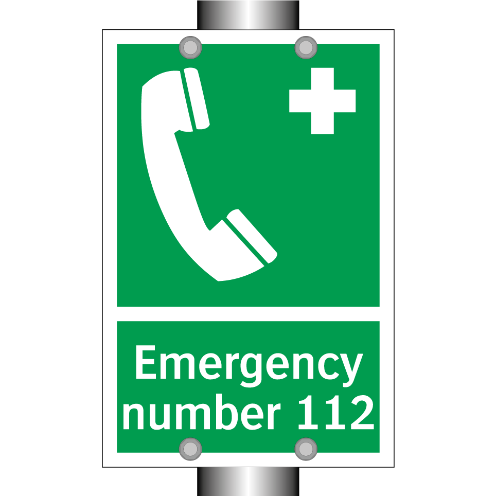 Emergency number 112