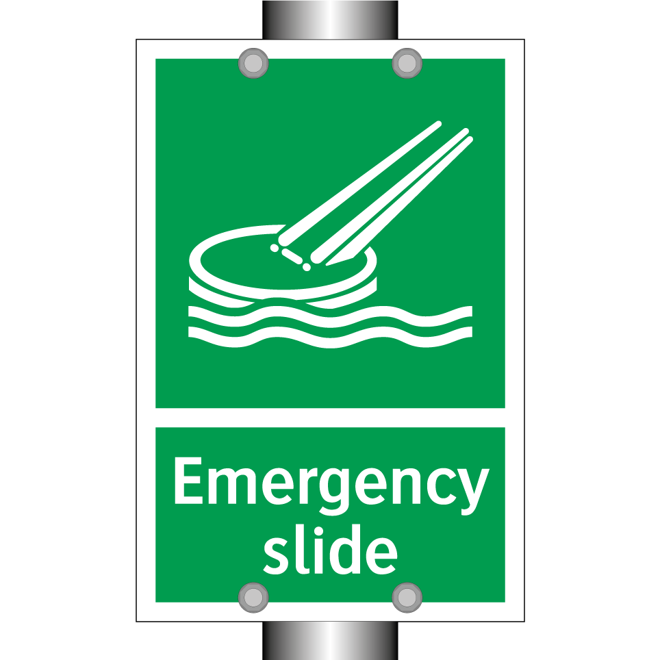 Emergency slide