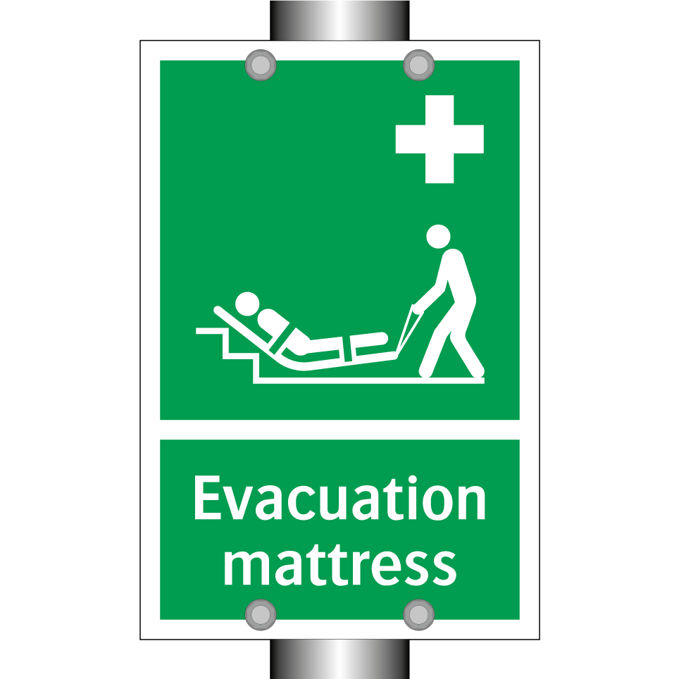 Evacuation mattress