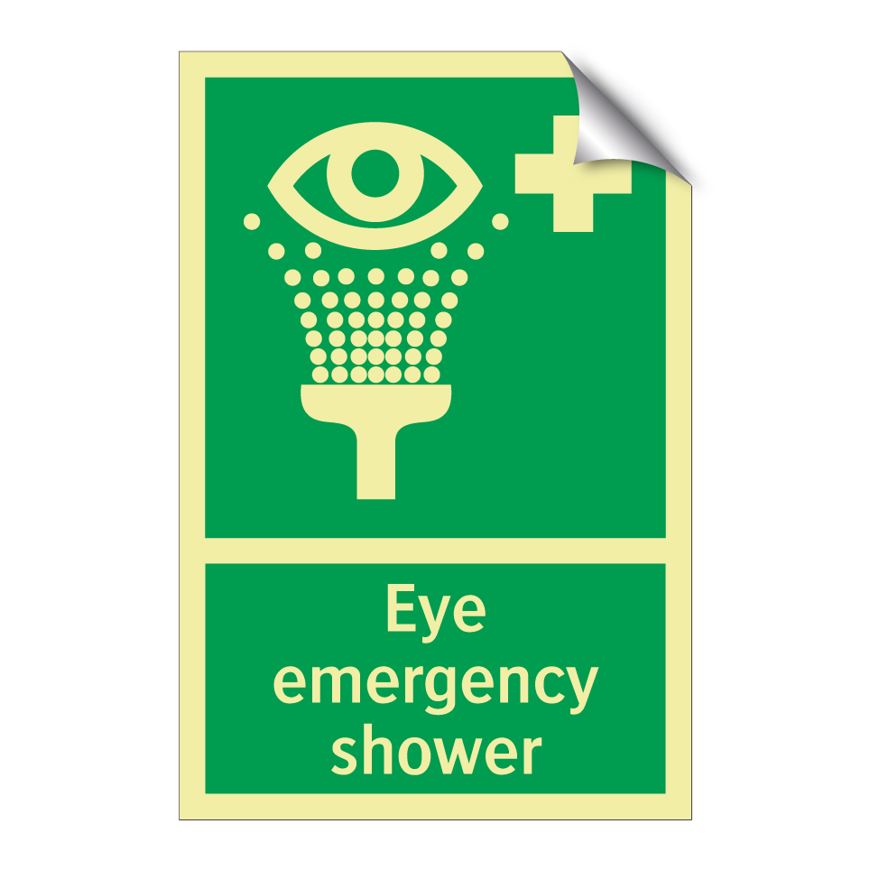Eye emergency shower
