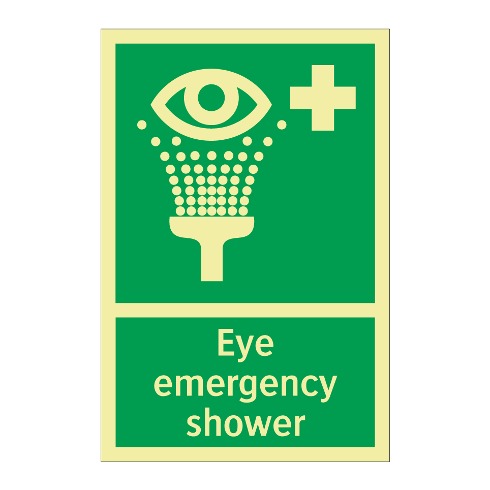 Eye emergency shower