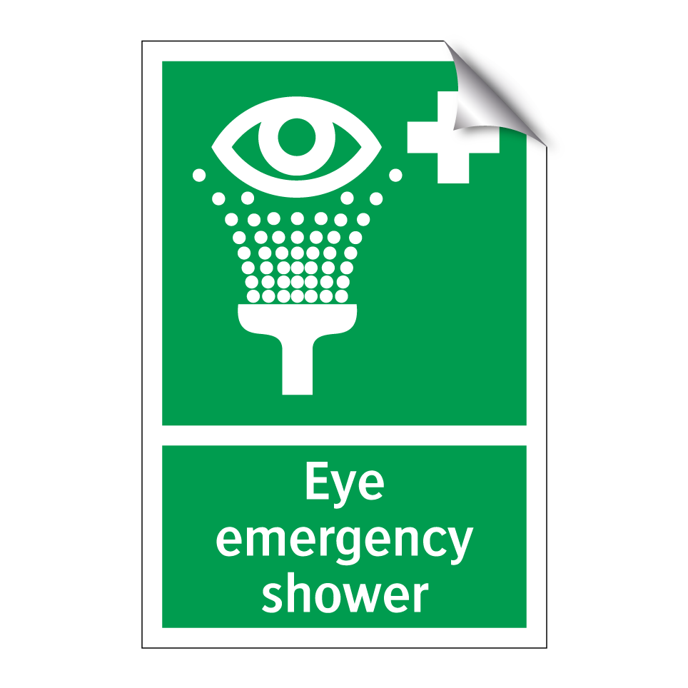 Eye emergency shower