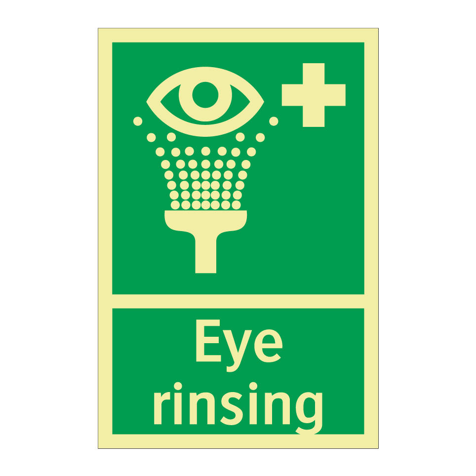 Eye rinsing