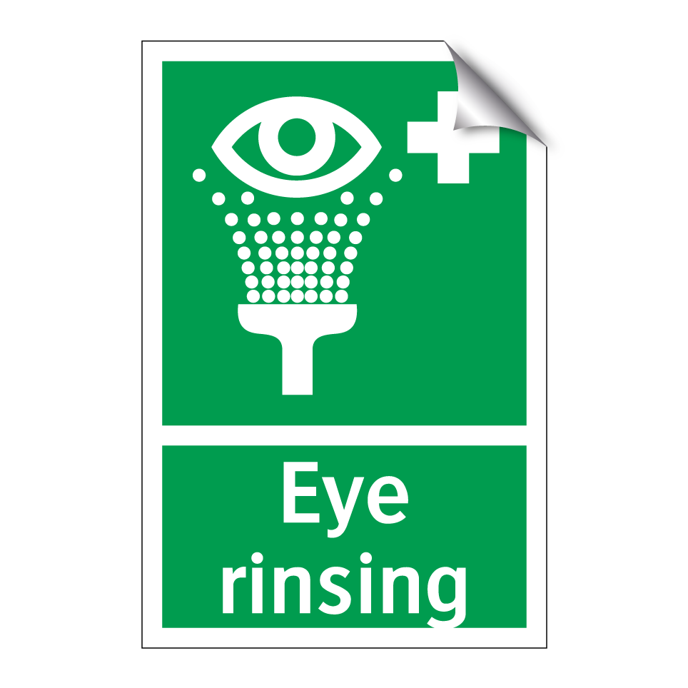 Eye rinsing