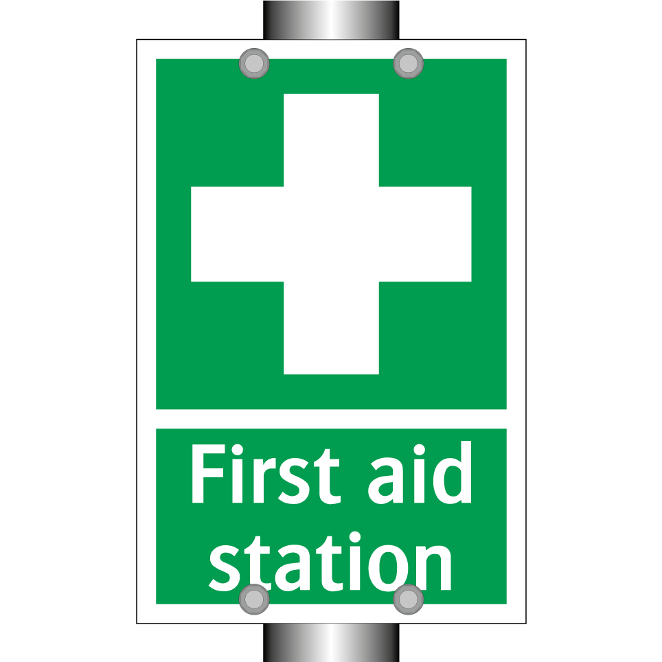 First aid station