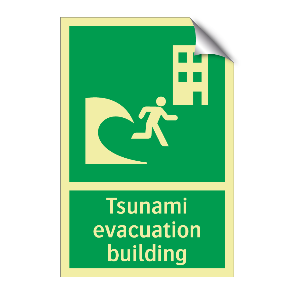 Tsunami evacuation building