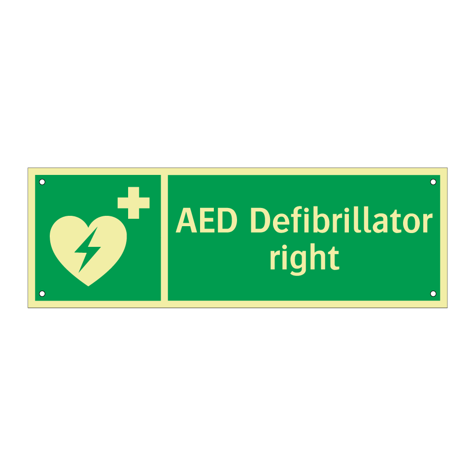 AED Defibrillator right