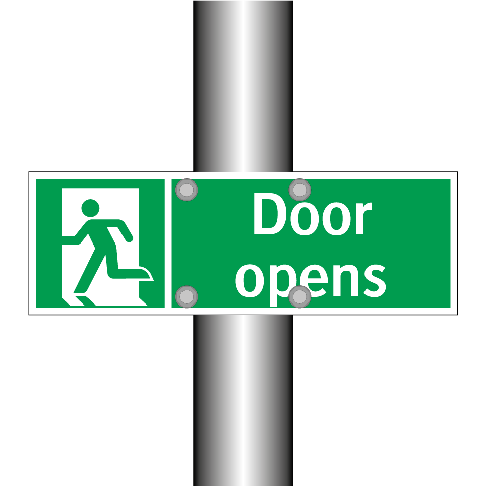 Door opens