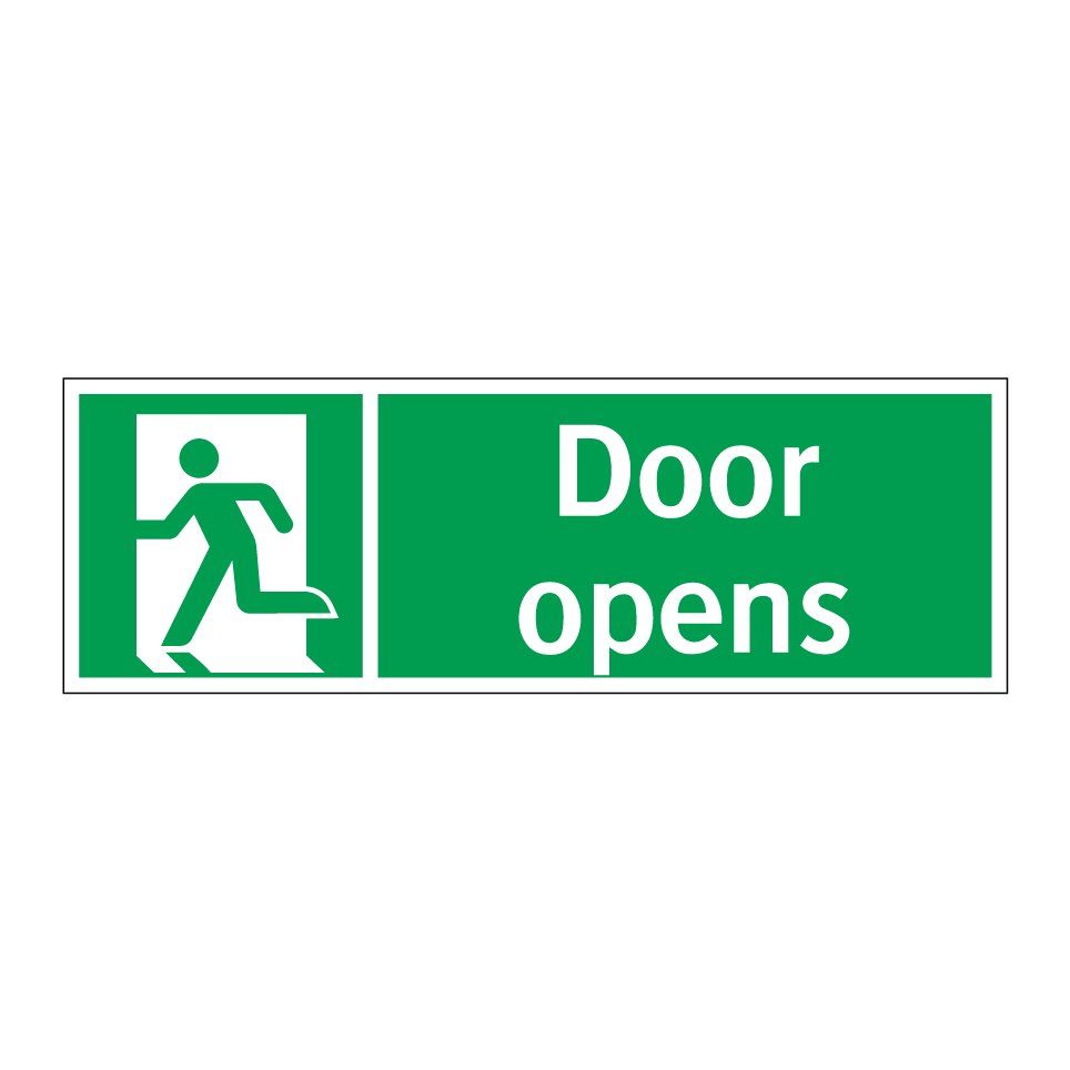 Door opens