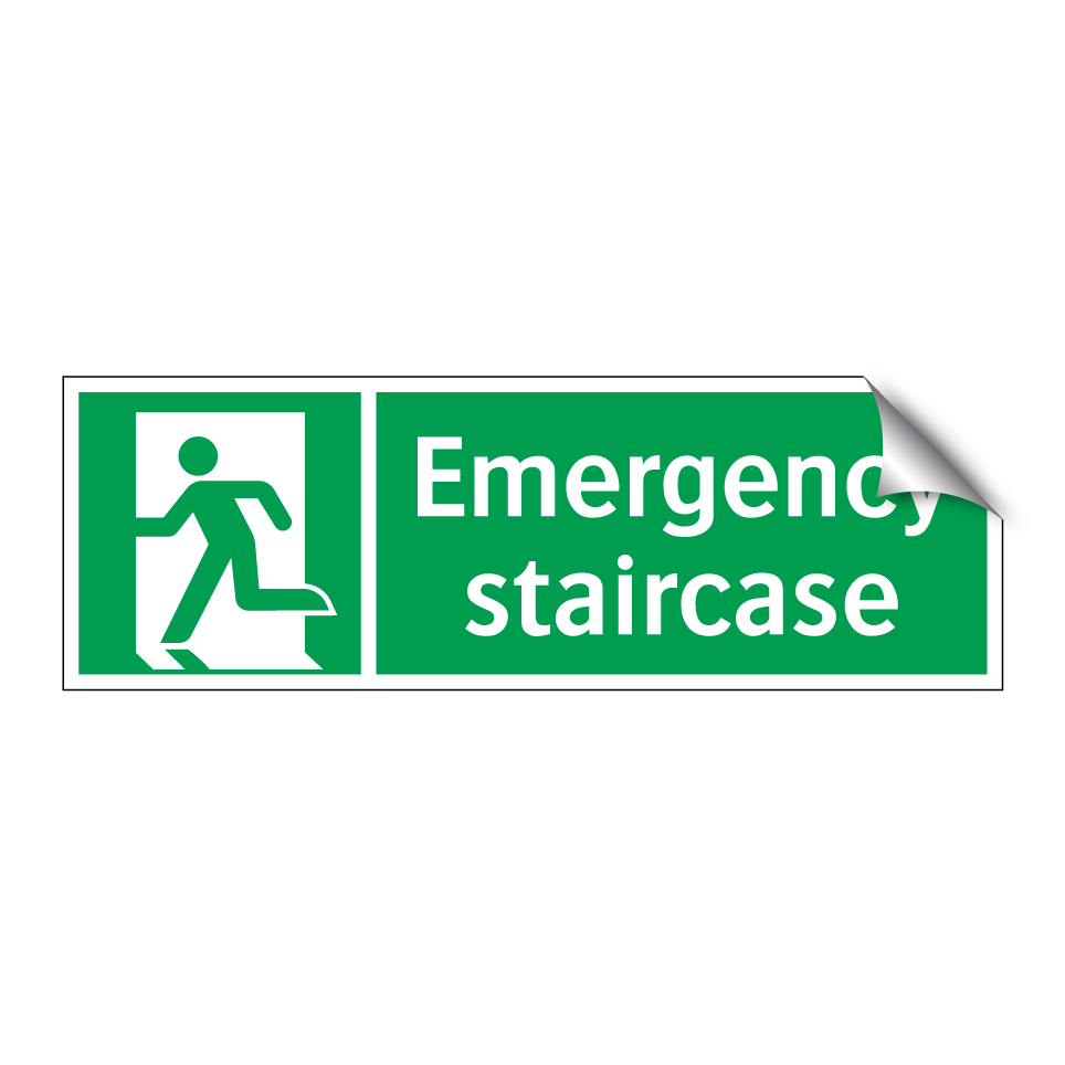 Emergency staircase