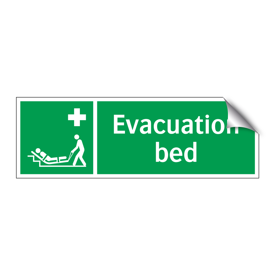 Evacuation bed