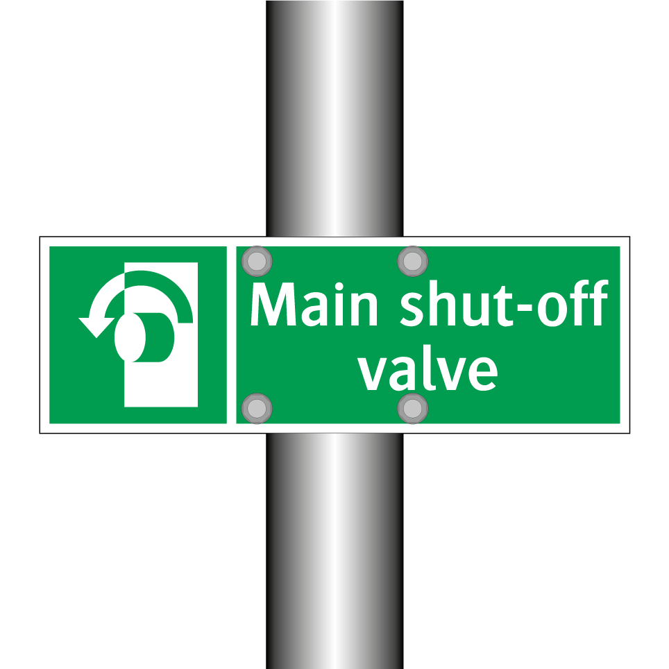 Main shut-off valve