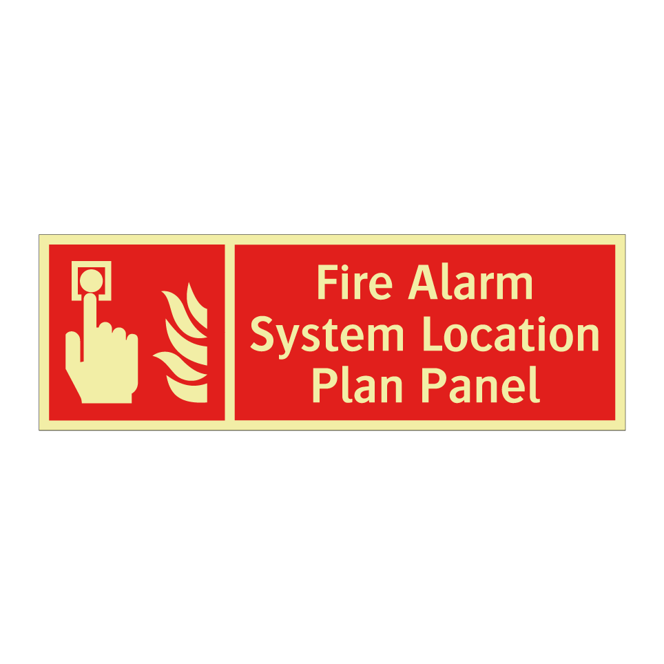 Fire Alarm System Location Plan Panel