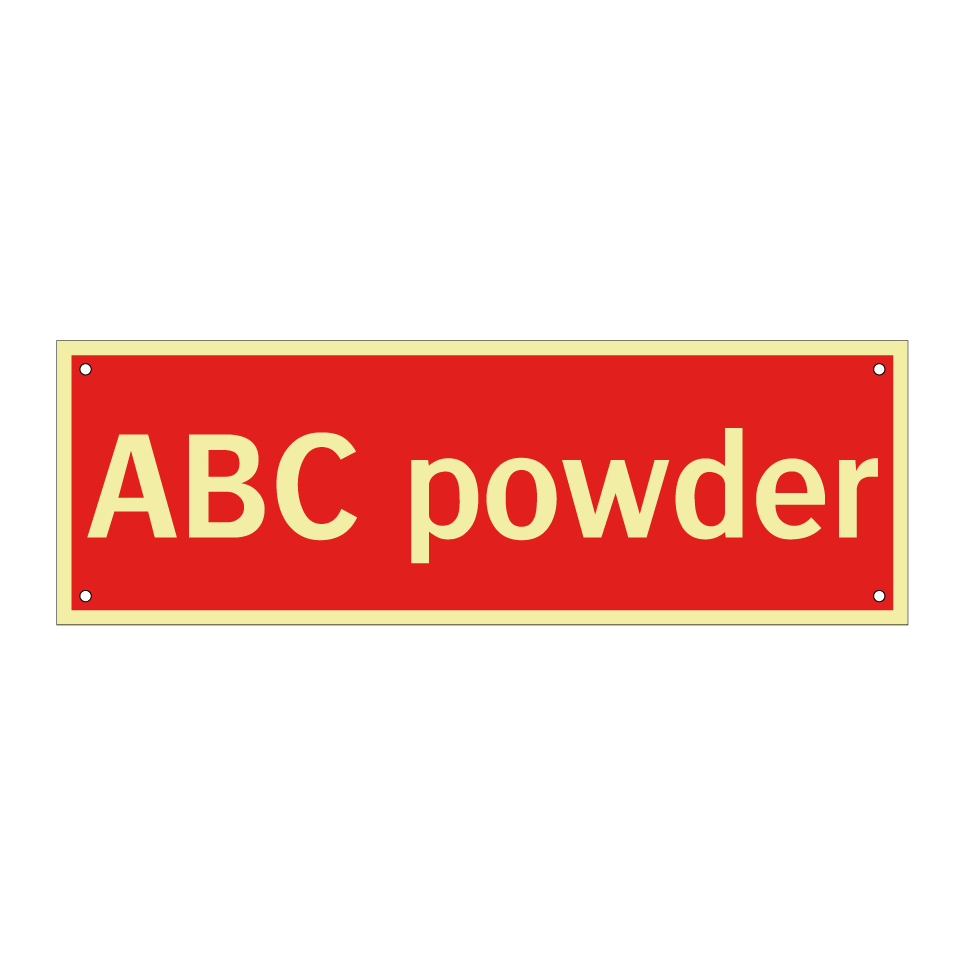 ABC powder