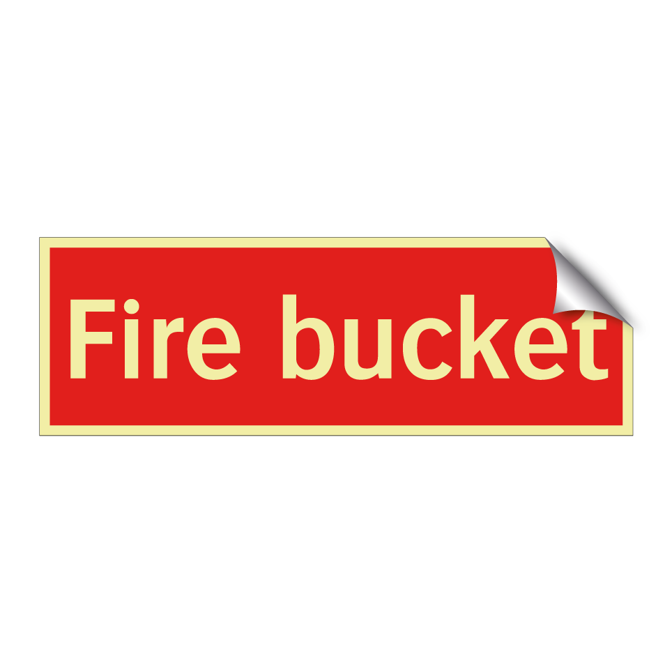 Fire bucket